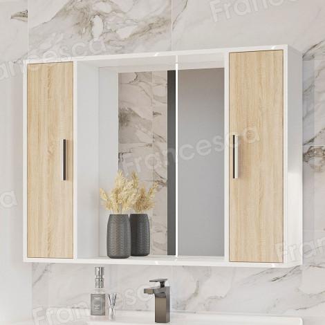 Комплект мебели Francesca Eco 100 дуб/белый купить в Москве по цене от 23040р. в интернет-магазине mebel-v-vannu.ru