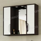 Шкаф-зеркало Francesca Версаль 90 купить в Москве по цене от 10990р. в интернет-магазине mebel-v-vannu.ru