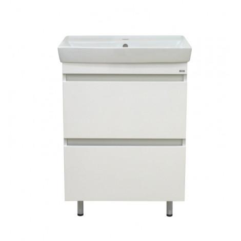 Тумба с раковиной Misty Енисей 50 2 ящика купить в Москве по цене от 8570р. в интернет-магазине mebel-v-vannu.ru
