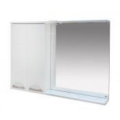 Зеркало-шкаф Misty Куба 120 L купить в Москве по цене от 22550р. в интернет-магазине mebel-v-vannu.ru