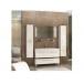 Комплект мебели Акватон Мадрид М 100 белый с 2 ящиками купить в Москве по цене от 61350р. в интернет-магазине mebel-v-vannu.ru