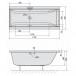 Акриловая ванна Alpen Cleo 170х70 купить в Москве по цене от 36400р. в интернет-магазине mebel-v-vannu.ru