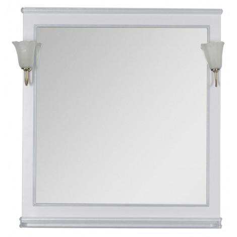 Зеркало Aquanet Валенса 90 белое 00180046 купить в Москве по цене от 11779р. в интернет-магазине mebel-v-vannu.ru