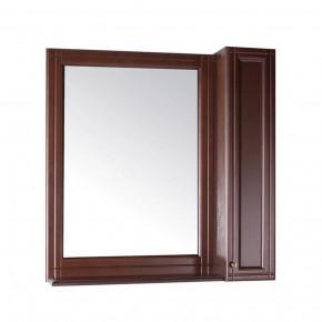 Шкаф-зеркало ASB-Woodline Берта 85 Антикварный орех
