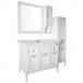 Комплект мебели ASB-Woodline Гранда 105 Патина серебро купить в Москве по цене от 103740р. в интернет-магазине mebel-v-vannu.ru