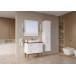 Комплект мебели ASB-Woodline Каталина 80 белая купить в Москве по цене от 84150р. в интернет-магазине mebel-v-vannu.ru