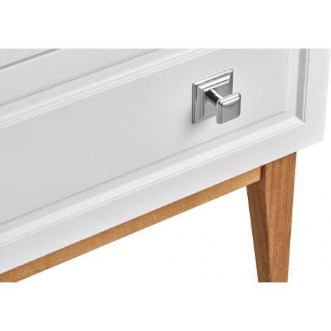 Тумба с раковиной ASB-Woodline Каталина 80 белая купить в Москве по цене от 71340р. в интернет-магазине mebel-v-vannu.ru