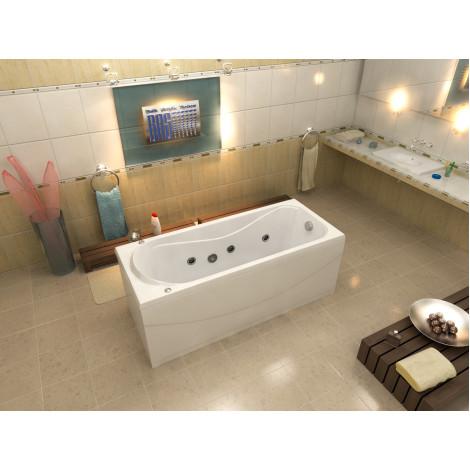Акриловая ванна Bas Атланта 170 см с г/м купить в Москве по цене от 59960р. в интернет-магазине mebel-v-vannu.ru