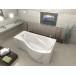 Акриловая ванна Bas Капри 170 см L купить в Москве по цене от 26395р. в интернет-магазине mebel-v-vannu.ru