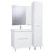 Комплект мебели Bellezza Андрэа 80 белый купить в Москве по цене от 64001р. в интернет-магазине mebel-v-vannu.ru