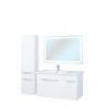 Комплект мебели Bellezza Альдо 80 белый купить в Москве по цене от 51392р. в интернет-магазине mebel-v-vannu.ru