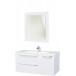 Комплект мебели Bellezza Луиджи 100 белый купить в Москве по цене от 52918р. в интернет-магазине mebel-v-vannu.ru