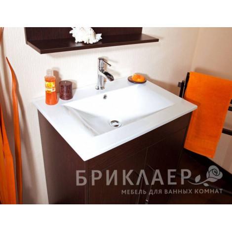 Тумба с раковиной Бриклаер Чили 80-2 купить в Москве по цене от 21413р. в интернет-магазине mebel-v-vannu.ru