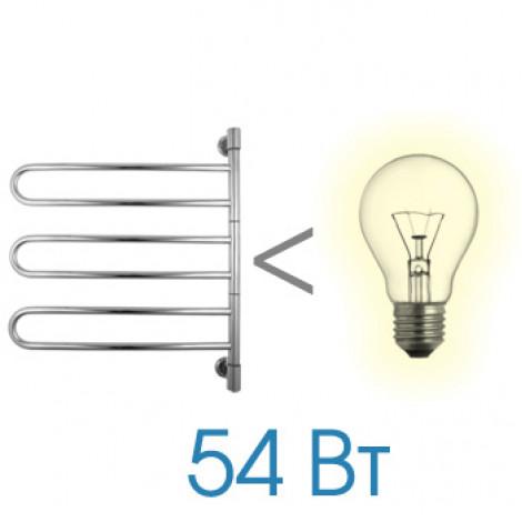 Полотенцесушитель электрический Energy U chrome G3 54W купить в Москве по цене от 15248р. в интернет-магазине mebel-v-vannu.ru