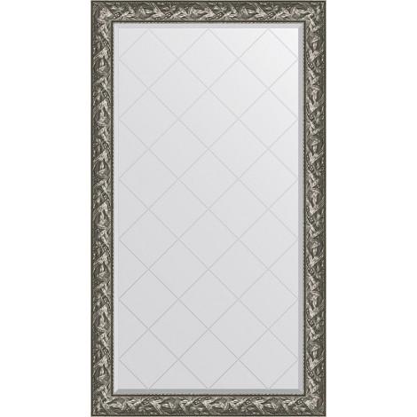 Зеркало Evoform Exclusive-G BY 4415 99x173 см византия серебро купить в Москве по цене от 45864р. в интернет-магазине mebel-v-vannu.ru