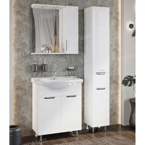 Пенал Francesca Доминго 30 с подсветкой, правый купить в Москве по цене от 13590р. в интернет-магазине mebel-v-vannu.ru