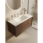 Тумба с раковиной Francesca Avanti Panda art 2502-1200-T купить в Москве по цене от 79600р. в интернет-магазине mebel-v-vannu.ru