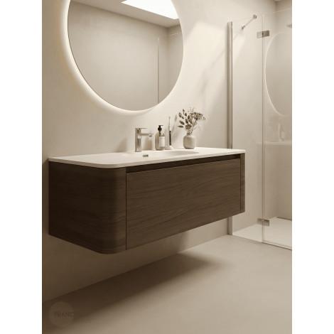 Тумба с раковиной Francesca Avanti Panda art 2503-1200-T купить в Москве по цене от 75990р. в интернет-магазине mebel-v-vannu.ru