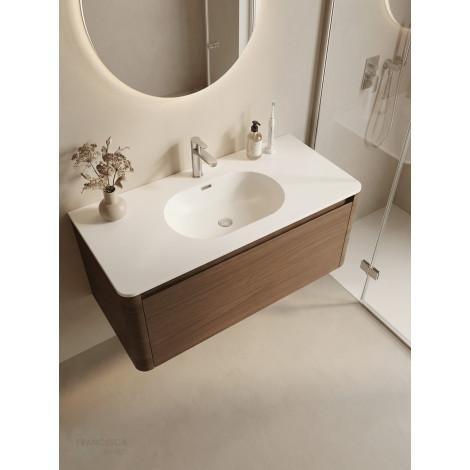 Тумба с раковиной Francesca Avanti Panda art 2503-1200-T купить в Москве по цене от 75990р. в интернет-магазине mebel-v-vannu.ru