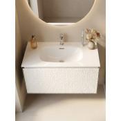 Тумба с раковиной Francesca Avanti Panda art 2510-1000-T купить в Москве по цене от 53990р. в интернет-магазине mebel-v-vannu.ru