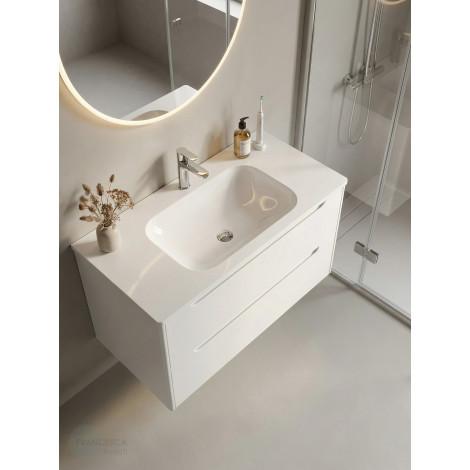 Тумба с раковиной Francesca Avanti Panda art 2515 -1000-T купить в Москве по цене от 55990р. в интернет-магазине mebel-v-vannu.ru