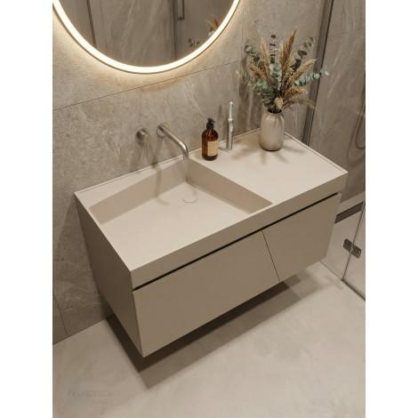 Тумба с раковиной Francesca Avanti Panda art 2517-1000-T купить в Москве по цене от 53800р. в интернет-магазине mebel-v-vannu.ru