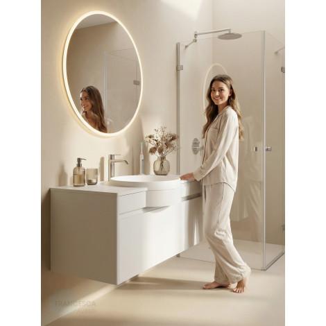 Тумба с раковиной Francesca Avanti Panda art 2521-1200-T купить в Москве по цене от 76990р. в интернет-магазине mebel-v-vannu.ru