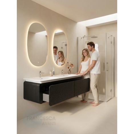 Тумба с раковиной Francesca Avanti Panda art 2527M-1800-T купить в Москве по цене от 159990р. в интернет-магазине mebel-v-vannu.ru