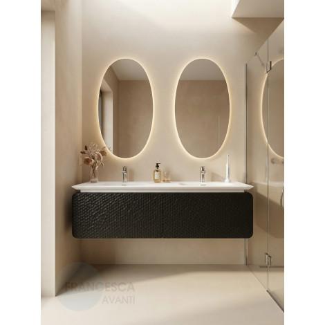 Тумба с раковиной Francesca Avanti Panda art 2527M-1800-T купить в Москве по цене от 159990р. в интернет-магазине mebel-v-vannu.ru