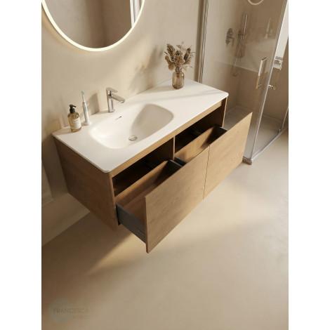 Тумба с раковиной Francesca Avanti Panda art ВТ-14-1400-T купить в Москве по цене от 129990р. в интернет-магазине mebel-v-vannu.ru