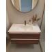 Тумба с раковиной Francesca Avanti Panda 100,DR-03-100, подвесная, дуб, с подсветкой купить в Москве по цене от 44000р. в интернет-магазине mebel-v-vannu.ru