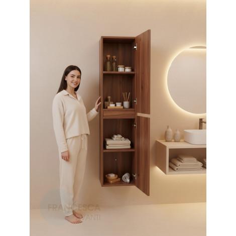 Пенал Francesca Avanti Panda 35, DR-03-35, подвесной, дуб купить в Москве по цене от 24000р. в интернет-магазине mebel-v-vannu.ru