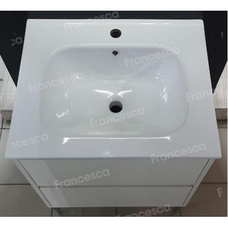 Тумба с раковиной Francesca Avanti Panda 60,DR-04-60, напольная, с подсветкой, бежевая купить в Москве по цене от 38000р. в интернет-магазине mebel-v-vannu.ru