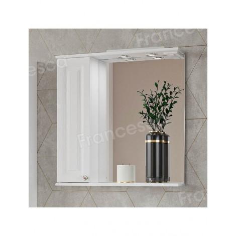 Комплект мебели для ванной комнаты Francesca Империя 65, с ящиками, левый купить в Москве по цене от 23620р. в интернет-магазине mebel-v-vannu.ru