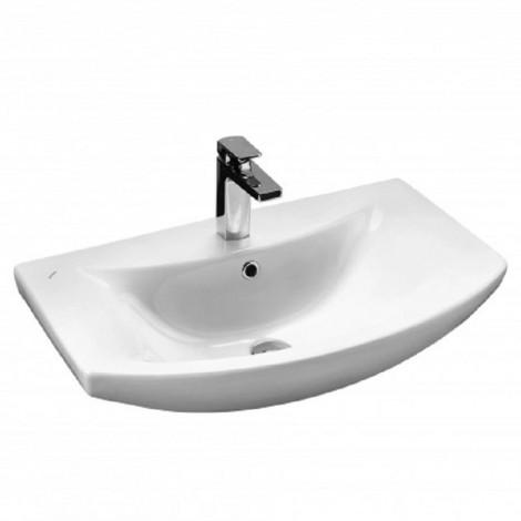 Тумба с раковиной Francesca Империя 70 белый (1дв +3 ящика, ум. Балтика 70) с подсветкой купить в Москве по цене от 19540р. в интернет-магазине mebel-v-vannu.ru