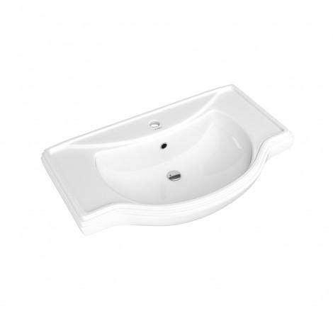 Комплект мебели для ванной комнаты Francesca Империя 80 с ящиками, зеркало 2 шкафа купить в Москве по цене от 30940р. в интернет-магазине mebel-v-vannu.ru