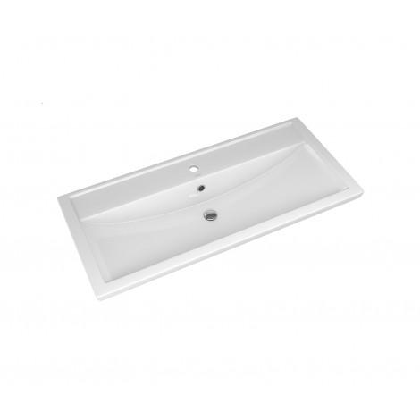 Тумба с раковиной Francesca Avanti Latina 100 подвесная, серая (ум. Фостер 100) купить в Москве по цене от 48904р. в интернет-магазине mebel-v-vannu.ru