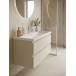 Тумба с раковиной Francesca Avanti Latina 100 подвесная, бежевая (ум. Фостер 100) купить в Москве по цене от 48904р. в интернет-магазине mebel-v-vannu.ru