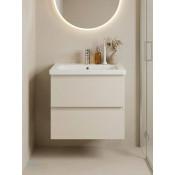 Тумба с раковиной Francesca Avanti Latina 50 подвесная, бежевая (ум. Moduo 50) купить в Москве по цене от 28544р. в интернет-магазине mebel-v-vannu.ru