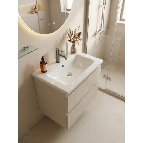 Тумба с раковиной Francesca Avanti Latina 50 подвесная, бежевая (ум. Moduo 50) купить в Москве по цене от 28544р. в интернет-магазине mebel-v-vannu.ru