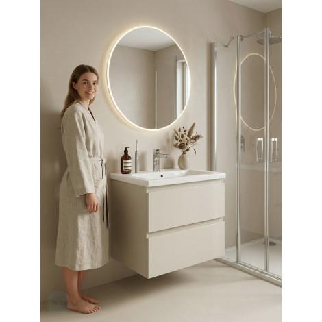 Тумба с раковиной Francesca Avanti Latina 50 подвесная, бежевая (ум. Moduo 50) купить в Москве по цене от 28544р. в интернет-магазине mebel-v-vannu.ru