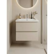 Тумба с раковиной Francesca Avanti Latina 60 подвесная, бежевая (ум. Moduo 60) купить в Москве по цене от 32476р. в интернет-магазине mebel-v-vannu.ru