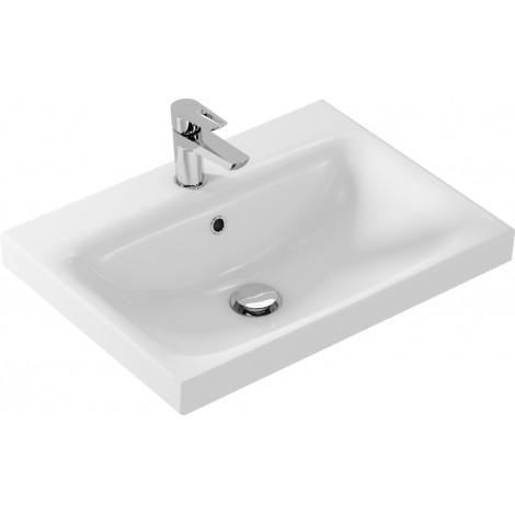 Тумба с раковиной Francesca Avanti Latina 60 подвесная, серая (ум. Moduo 60) купить в Москве по цене от 32476р. в интернет-магазине mebel-v-vannu.ru