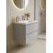 Тумба с раковиной Francesca Avanti Latina 60 подвесная, серая (ум. Moduo 60) купить в Москве по цене от 32476р. в интернет-магазине mebel-v-vannu.ru