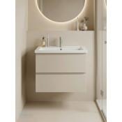 Тумба с раковиной Francesca Avanti Latina 70 подвесная, бежевая (ум. Фостер 70) купить в Москве по цене от 36228р. в интернет-магазине mebel-v-vannu.ru