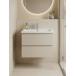 Тумба с раковиной Francesca Avanti Latina 70 подвесная, бежевая (ум. Фостер 70) купить в Москве по цене от 36228р. в интернет-магазине mebel-v-vannu.ru