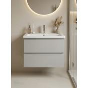 Тумба с раковиной Francesca Avanti Latina 70 подвесная, серая (ум. Фостер 70) купить в Москве по цене от 36228р. в интернет-магазине mebel-v-vannu.ru