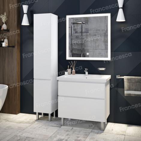 Тумба с раковиной Francesca Avanti Latina 80 напольная (ум. Гармония 80) купить в Москве по цене от 46370р. в интернет-магазине mebel-v-vannu.ru