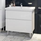 Тумба с раковиной Francesca Avanti Latina 80 напольная (ум. Гармония 80) купить в Москве по цене от 46370р. в интернет-магазине mebel-v-vannu.ru