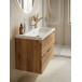 Тумба с раковиной Francesca Avanti Latina 80 подвесная, дуб крафт золотой (ум. Moduo 80) купить в Москве по цене от 41050р. в интернет-магазине mebel-v-vannu.ru